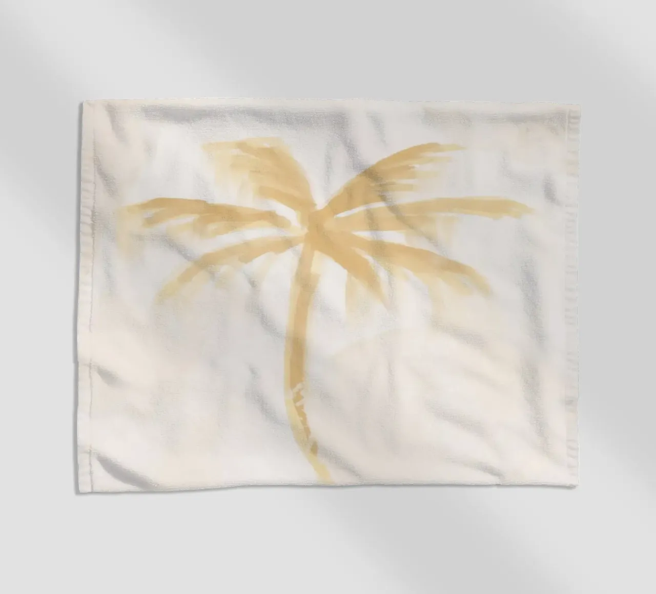 Dreamy Coastal Boho Abstract Coconut Palm Tree Island Vibes telo mare da This Wild Soul - Illustration