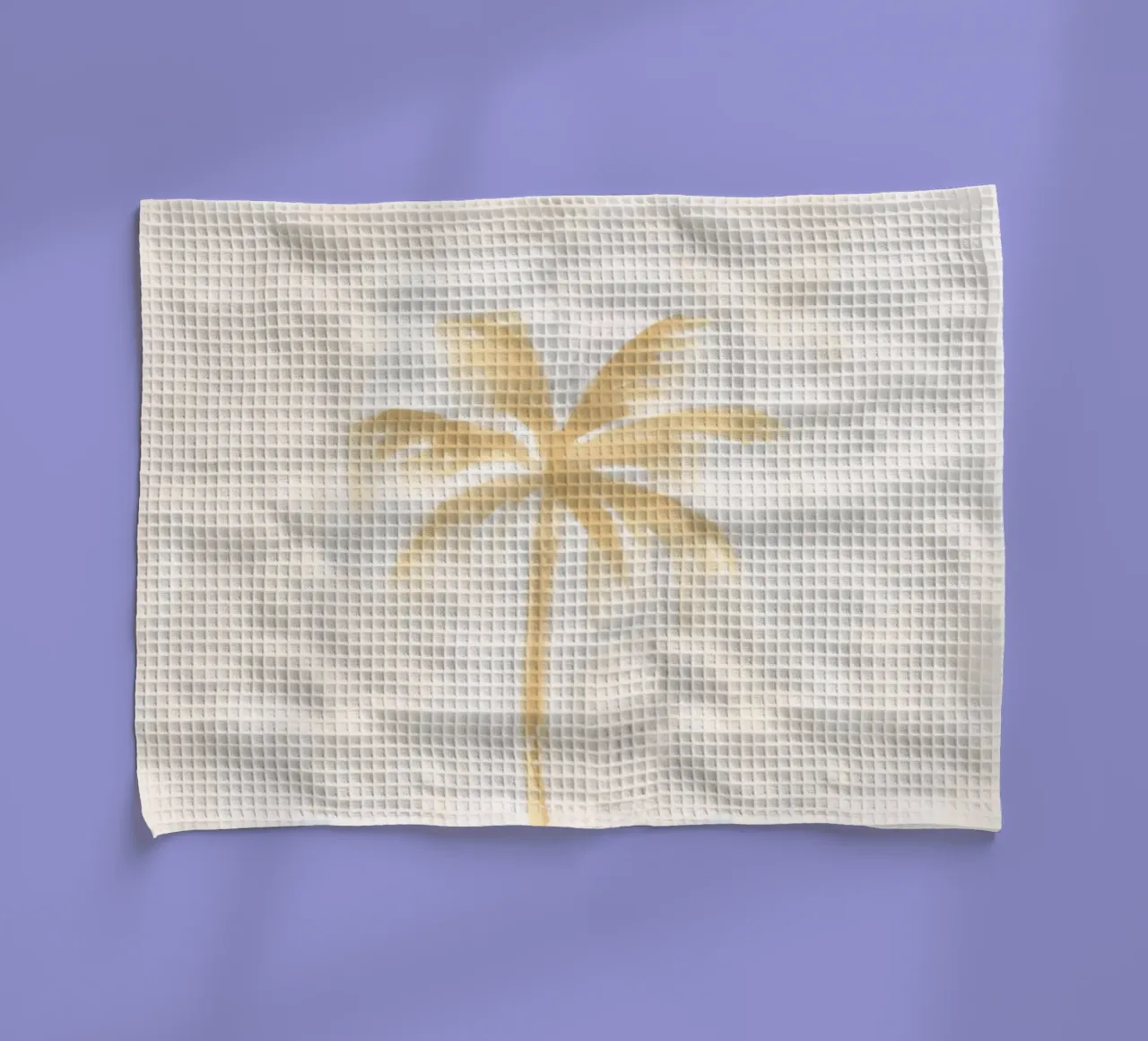 Dreamy Coastal Boho Abstract Coconut Palm Tree Island Vibes canovaccio da cucina da This Wild Soul - Illustration