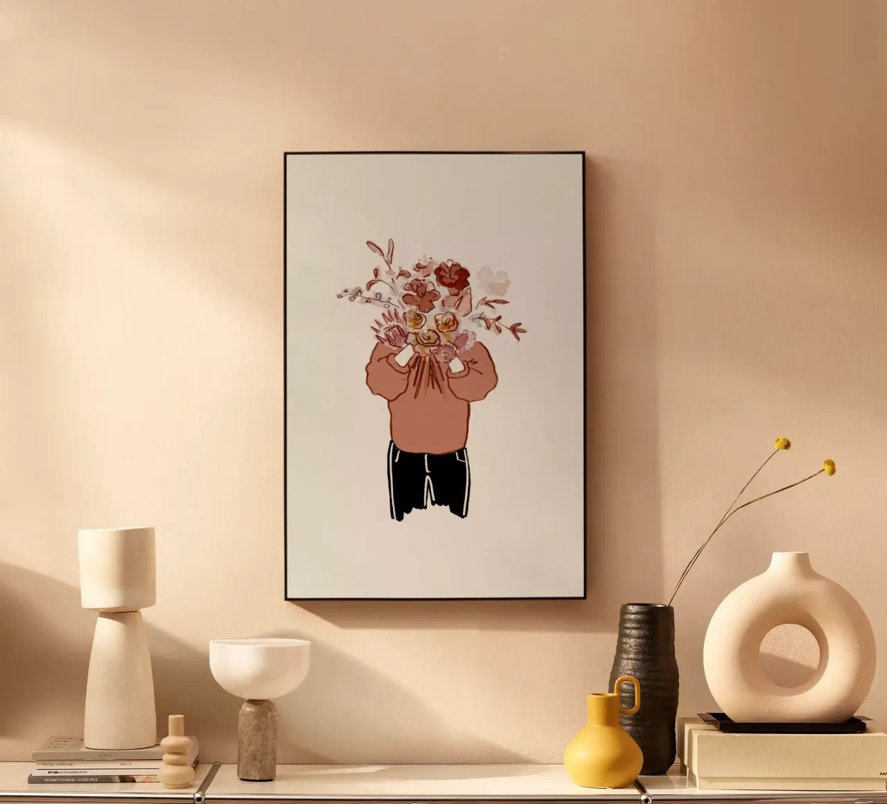 Blumenfrau plexiglass da Farina Kuklinski