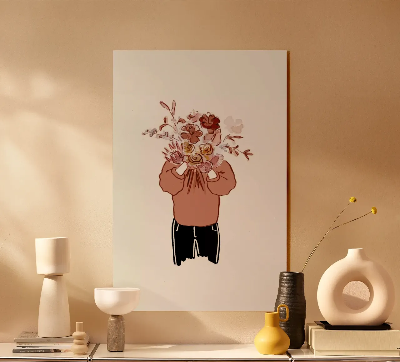 Blumenfrau plexiglass da Farina Kuklinski