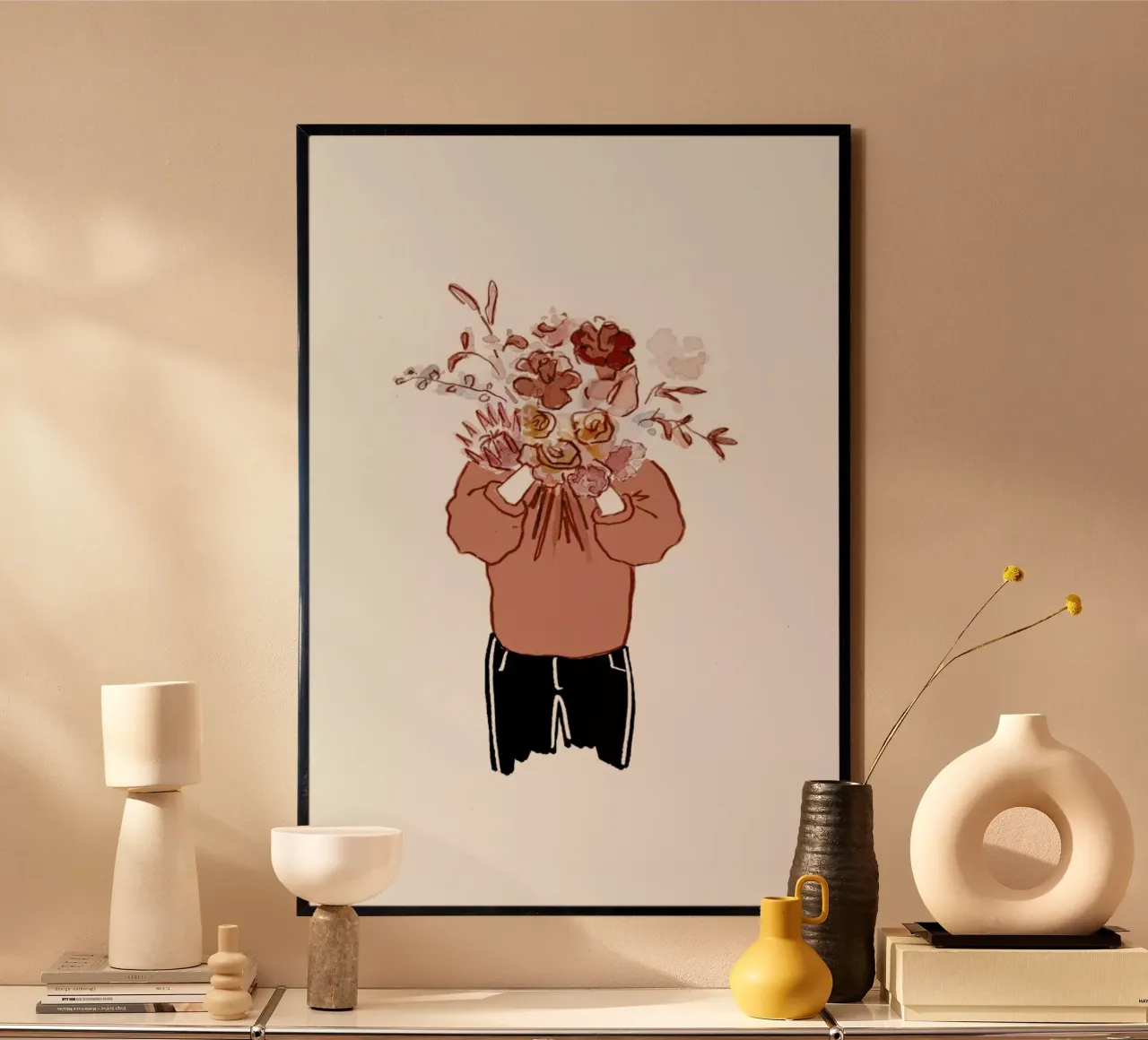 Blumenfrau poster da Farina Kuklinski