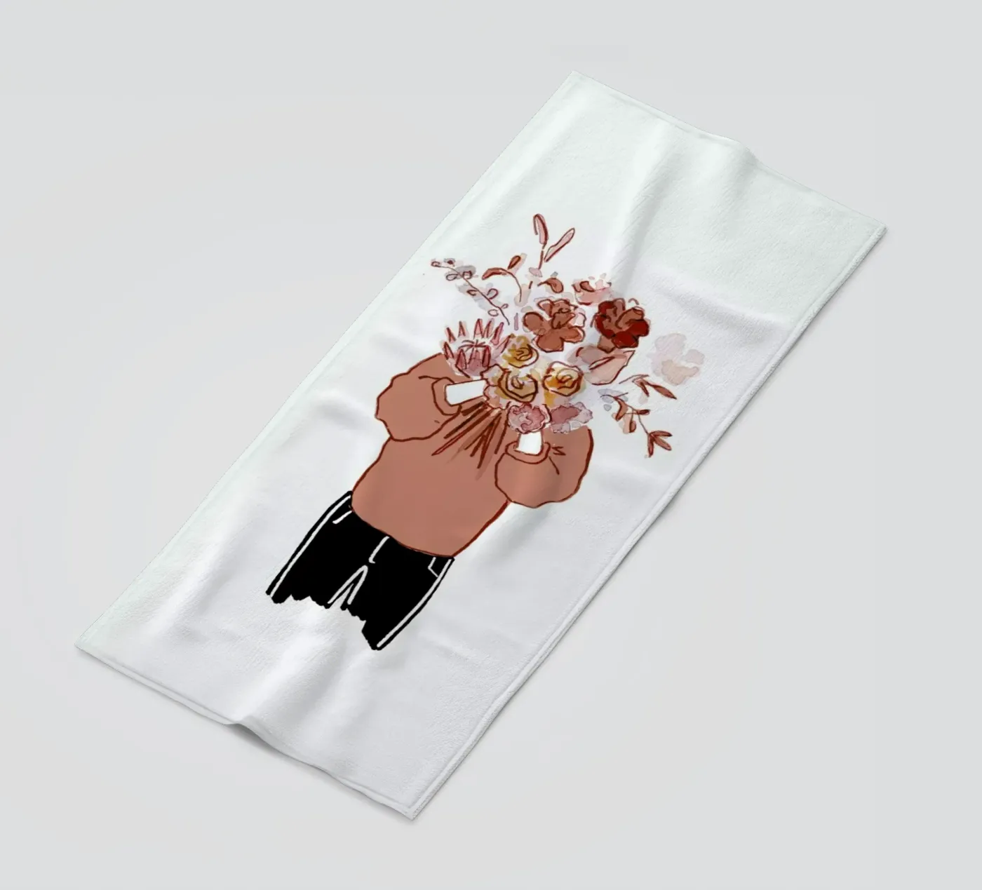 Blumenfrau telo mare da Farina Kuklinski