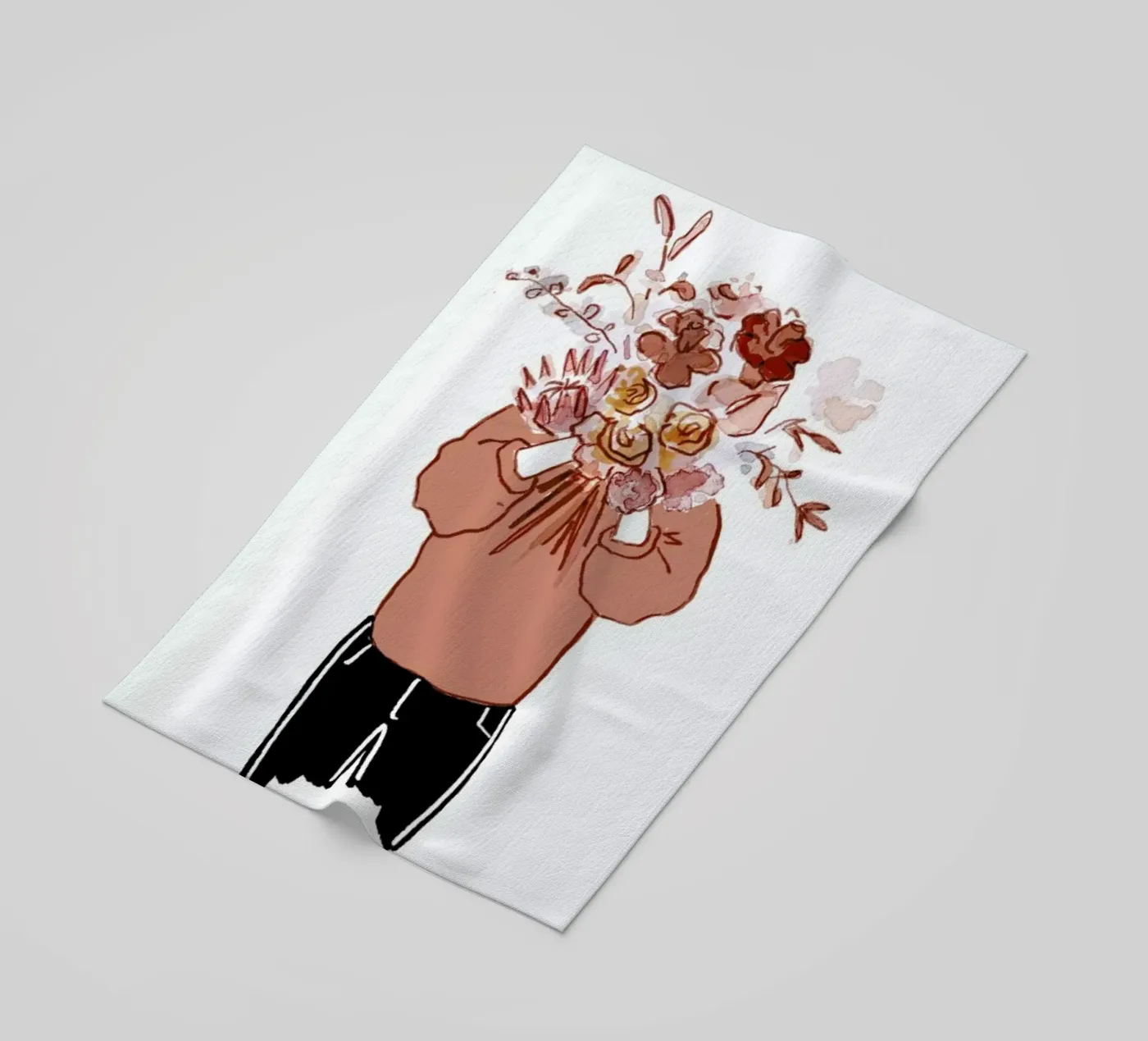 Blumenfrau telo mare da Farina Kuklinski