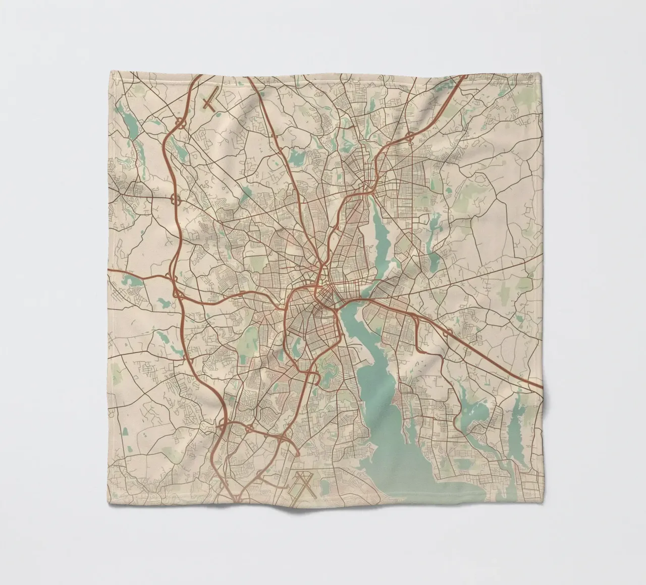 Providence RI coperta in pile da Jacob W MICKELSON