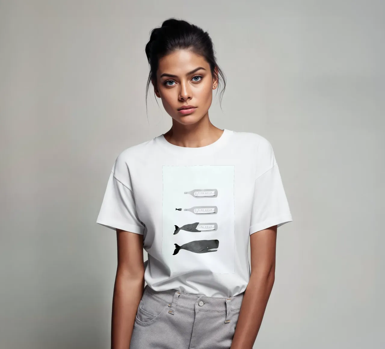 Message In A Bottle t-shirt da Jacques Maes