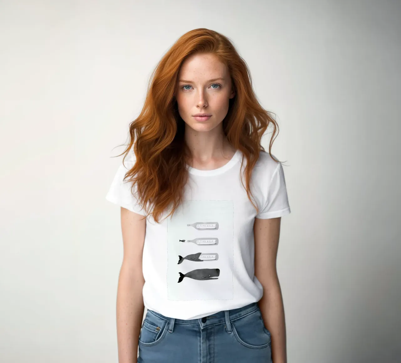 Message In A Bottle t-shirt da donna da Jacques Maes