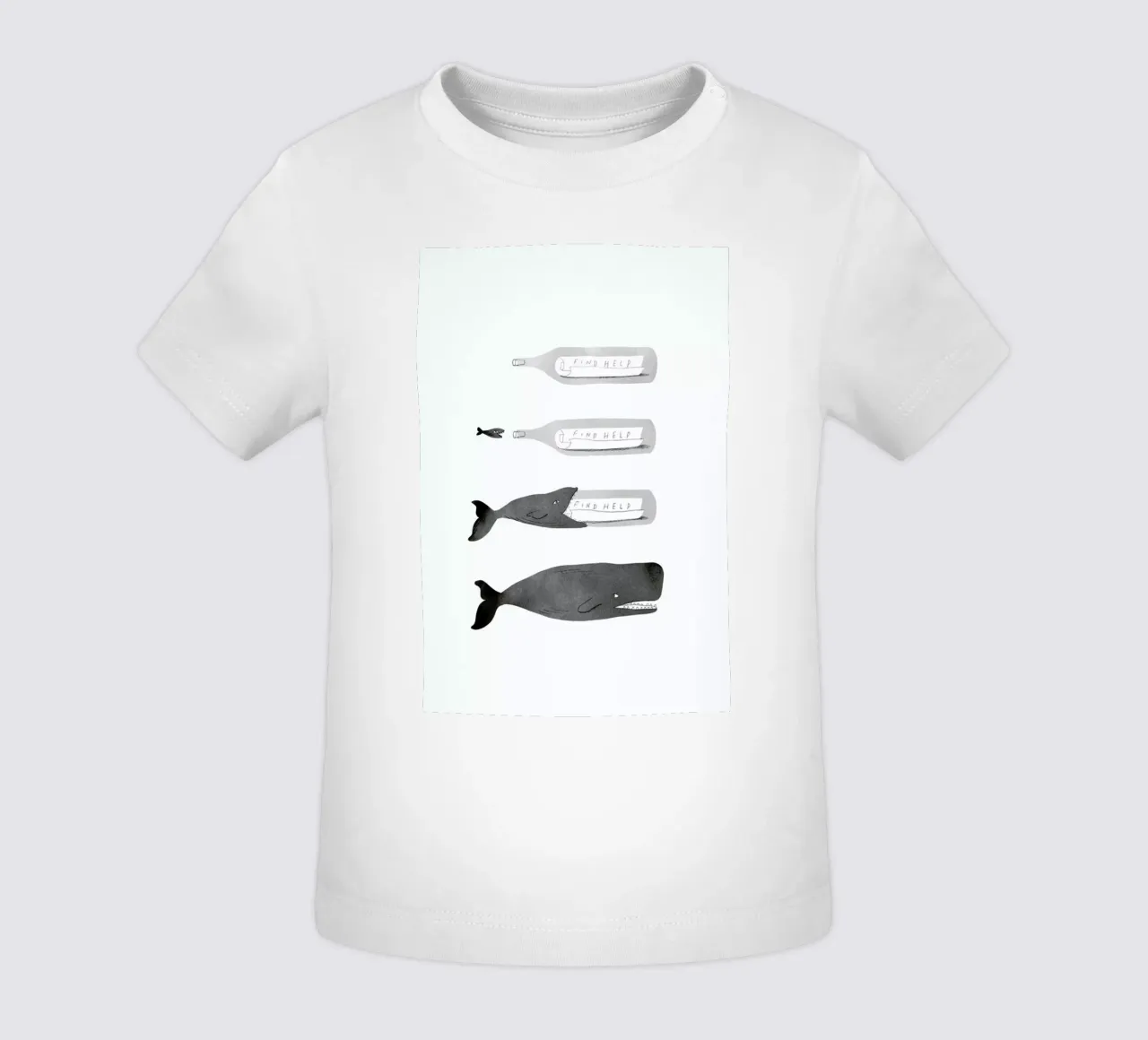 Message In A Bottle maglietta neonato da Jacques Maes