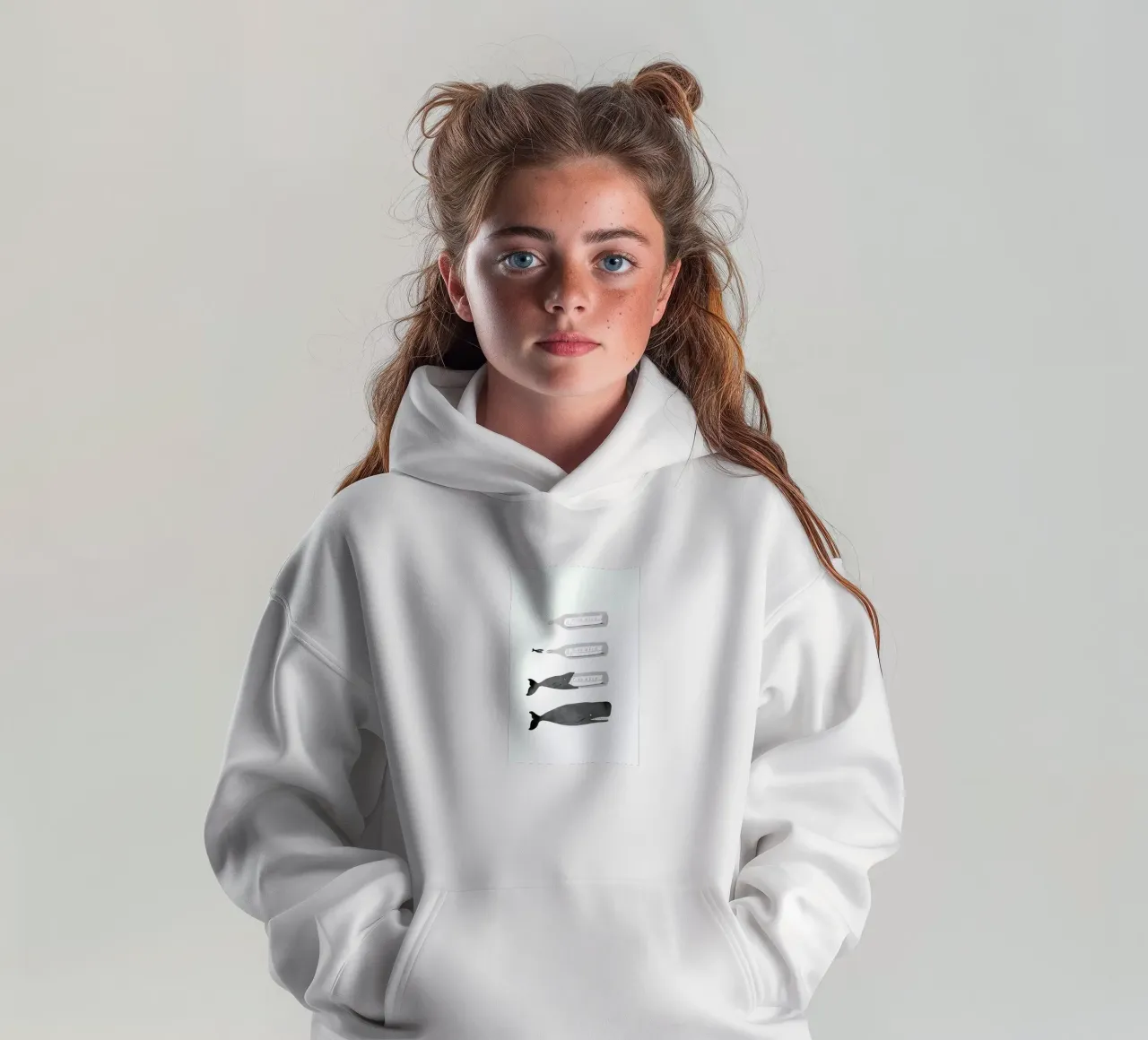 Message In A Bottle felpa bambino con cappuccio da Jacques Maes