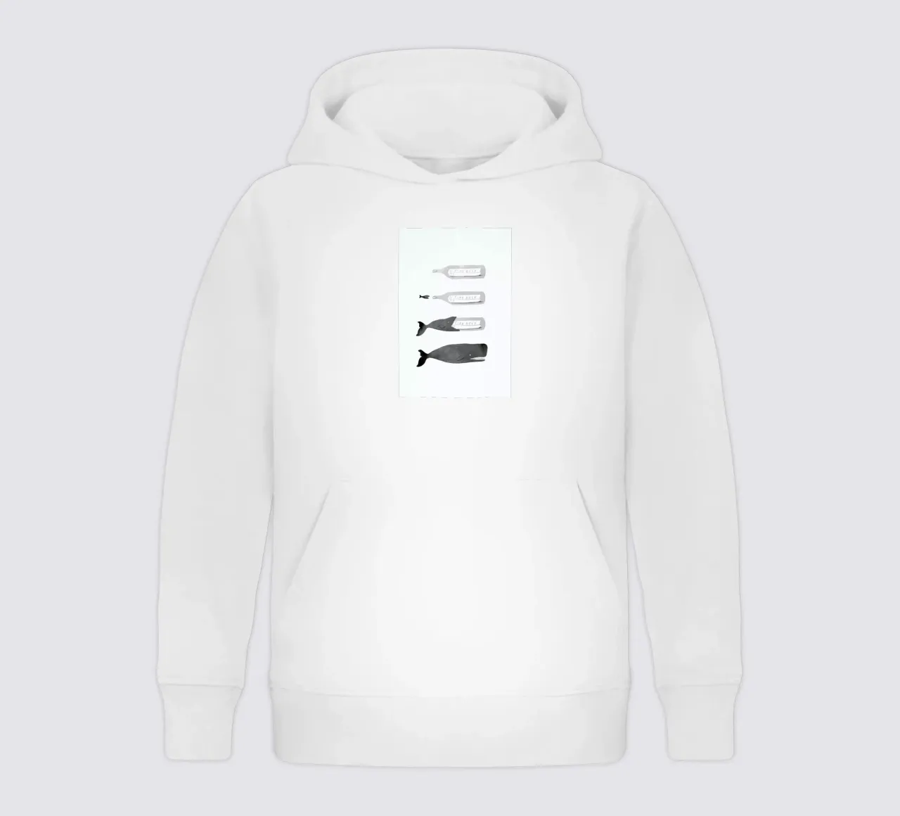 Message In A Bottle felpa bambino con cappuccio da Jacques Maes