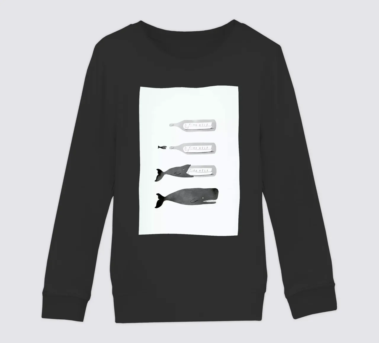 Message In A Bottle felpa bambino da Jacques Maes