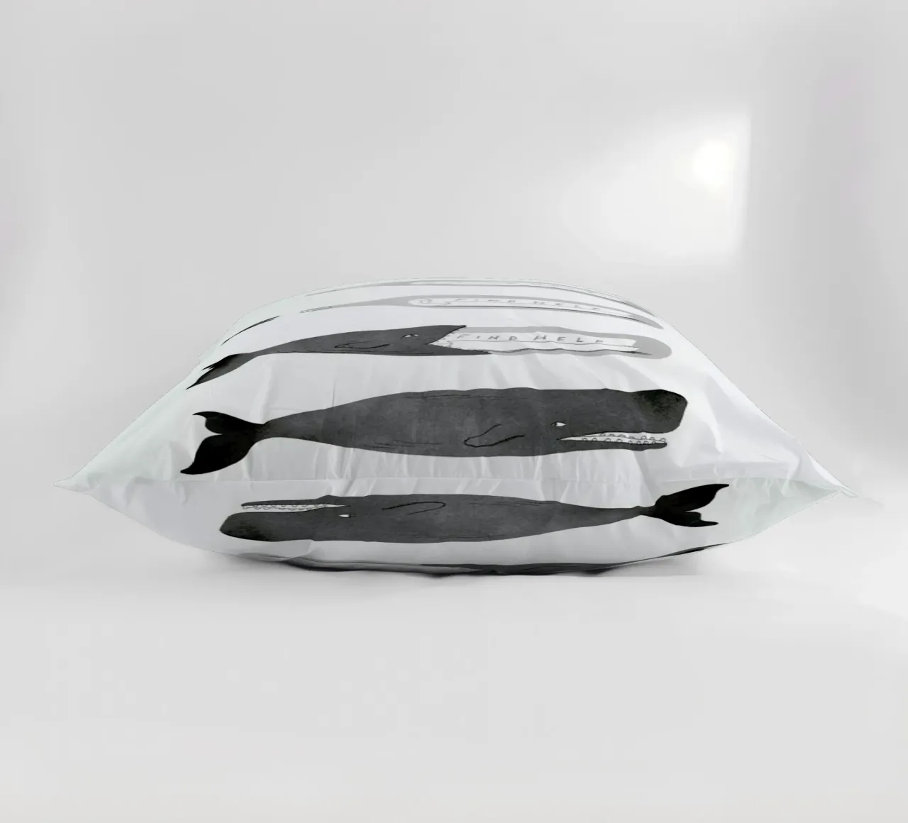 Message In A Bottle cuscino da Jacques Maes