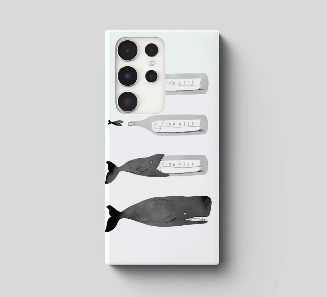 Message In A Bottle cover samsung da Jacques Maes