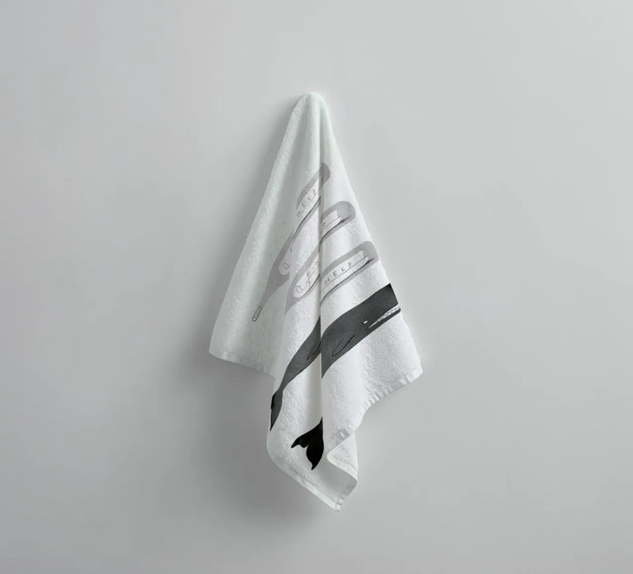 Message In A Bottle towel by Jacques Maes