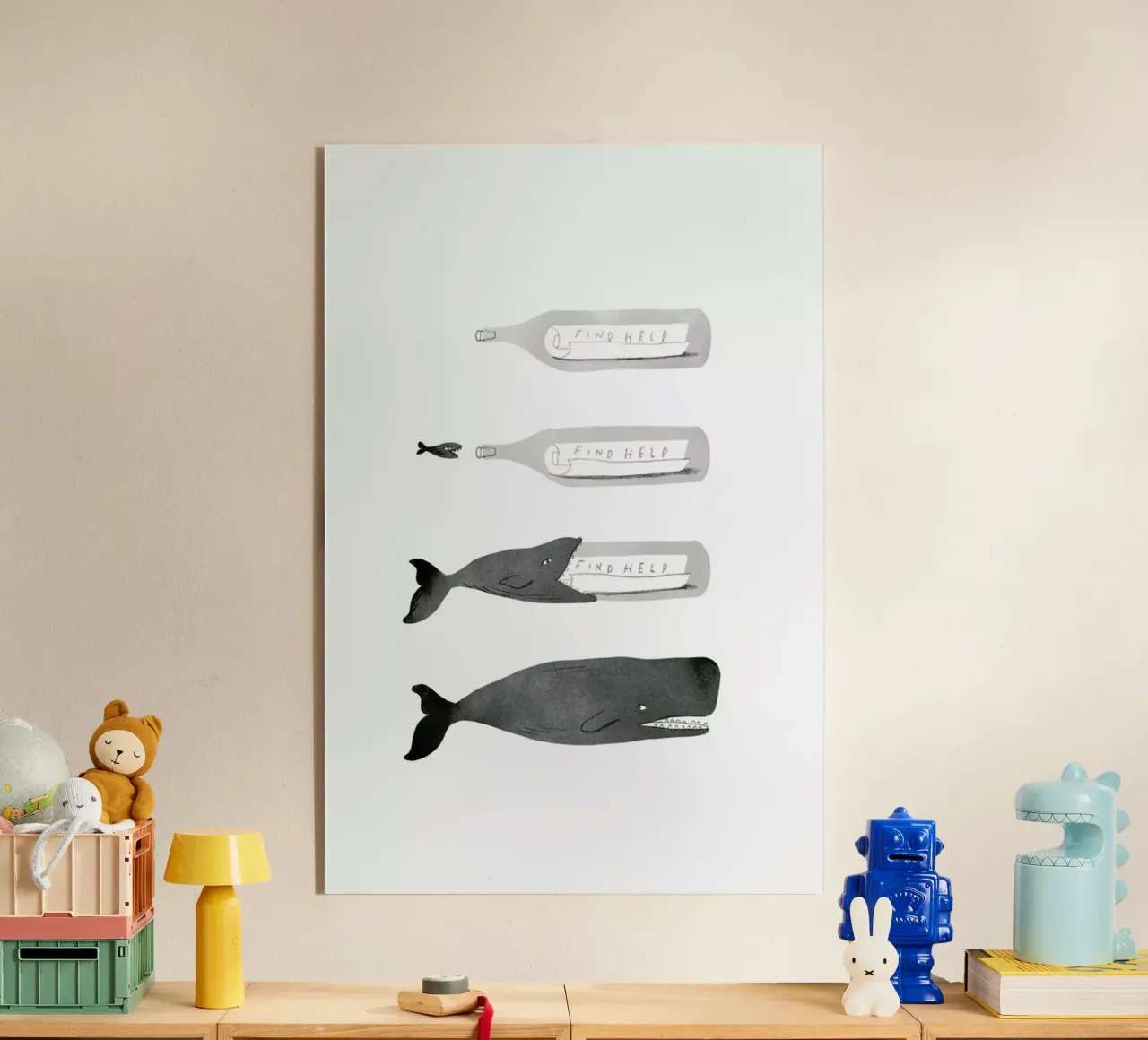 Message In A Bottle plexiglass da Jacques Maes