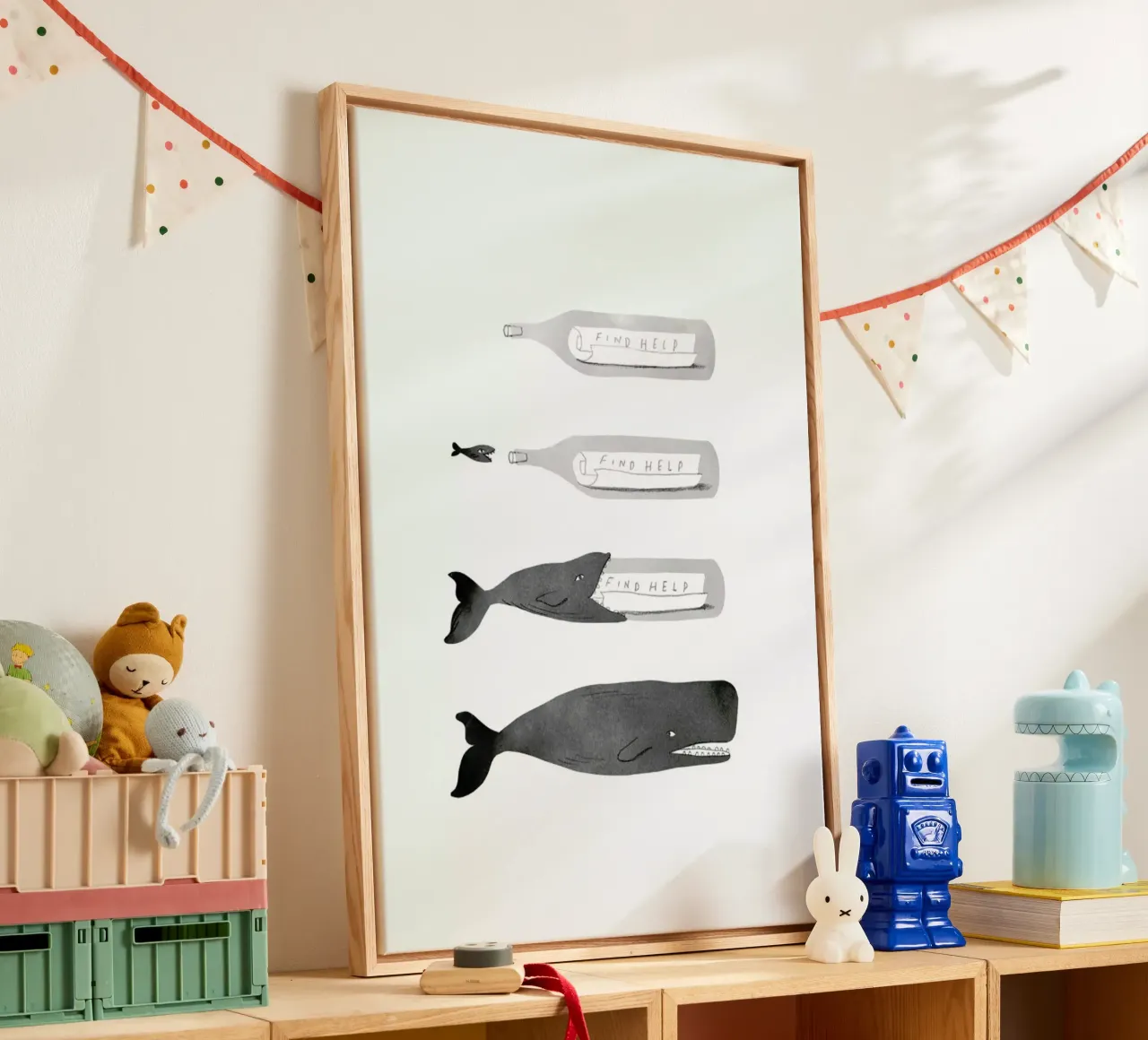 Message In A Bottle canvas by Jacques Maes