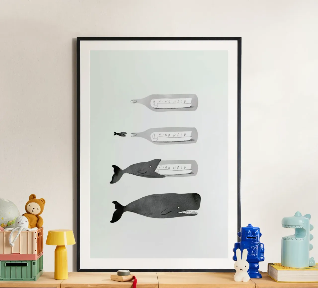 Message In A Bottle poster da Jacques Maes