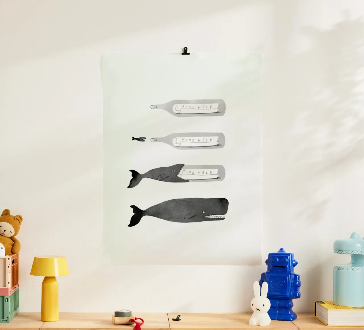 Message In A Bottle poster da Jacques Maes