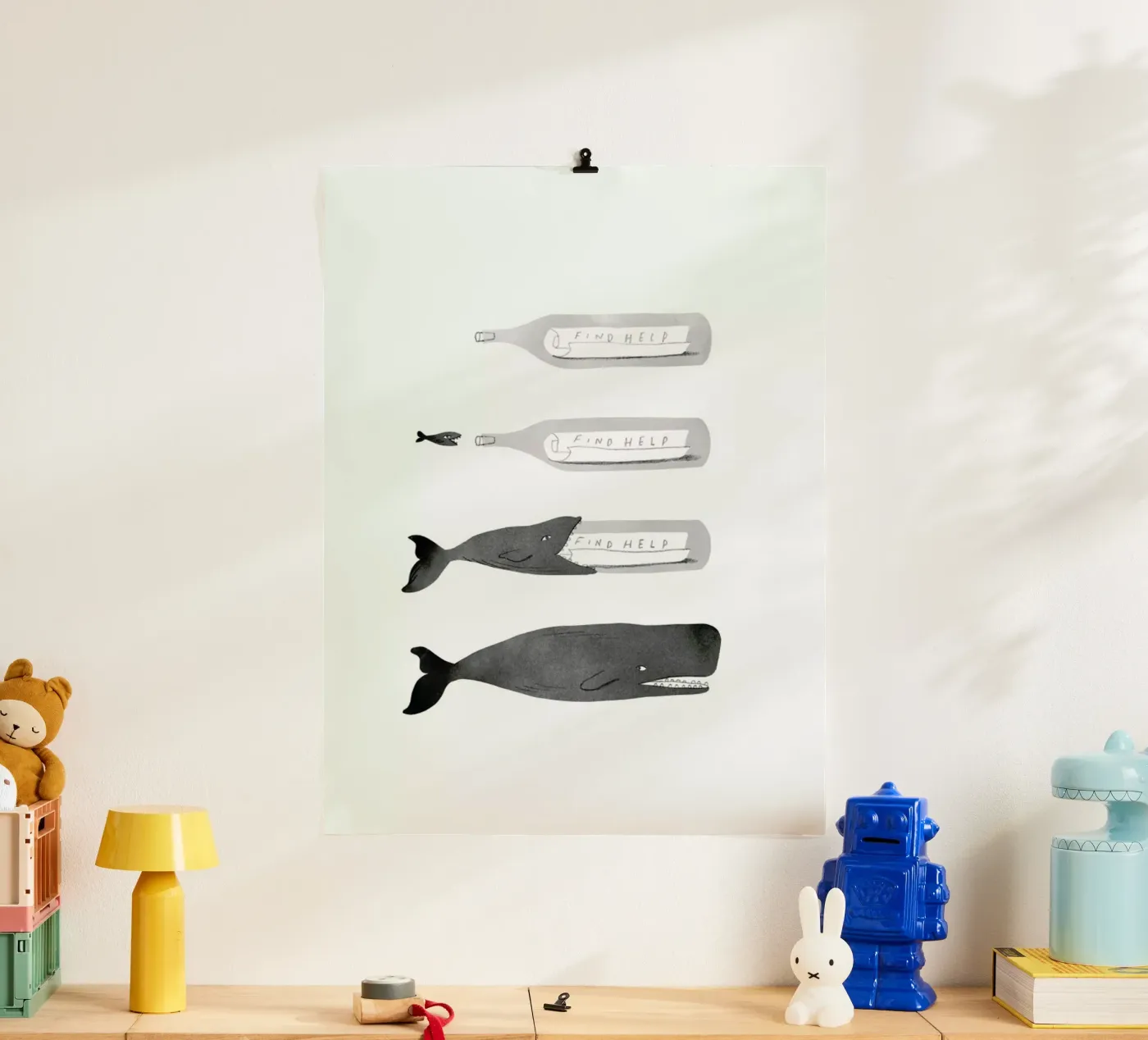 Message In A Bottle poster da Jacques Maes