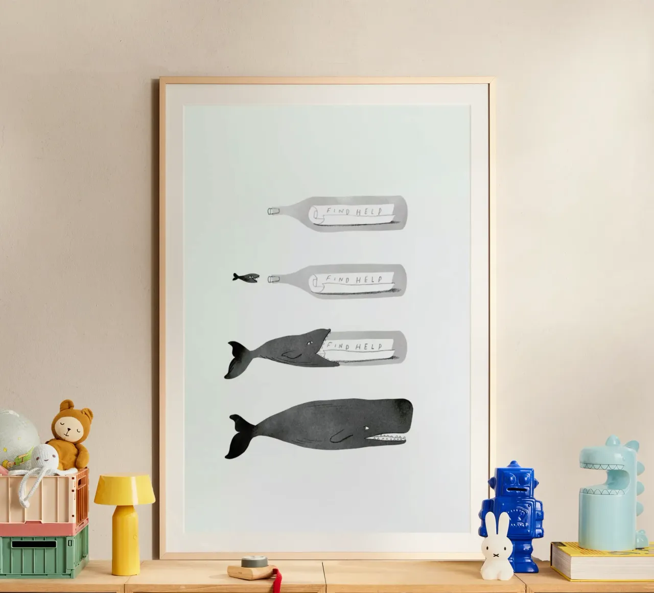 Message In A Bottle poster da Jacques Maes