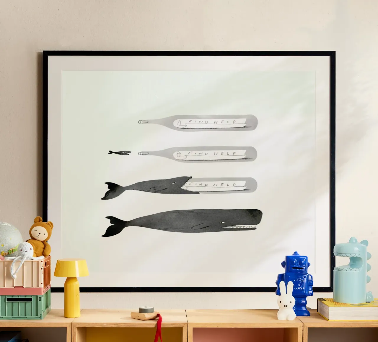 Message In A Bottle poster da Jacques Maes