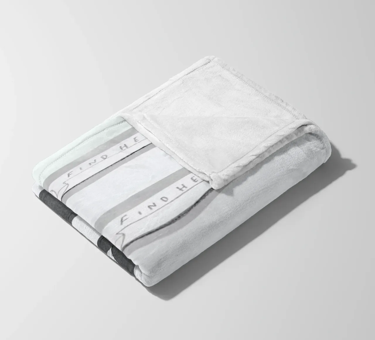 Message In A Bottle coperta in pile da Jacques Maes