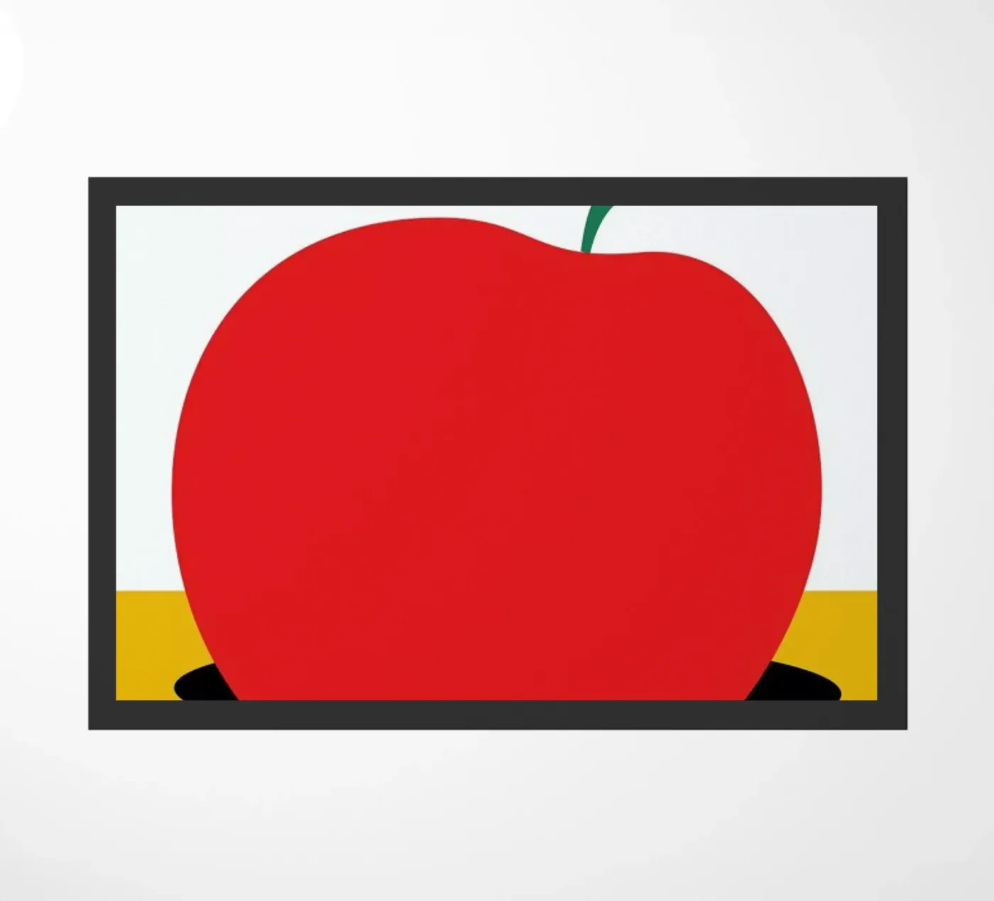 Apple 2 paillasson de Pietari Posti