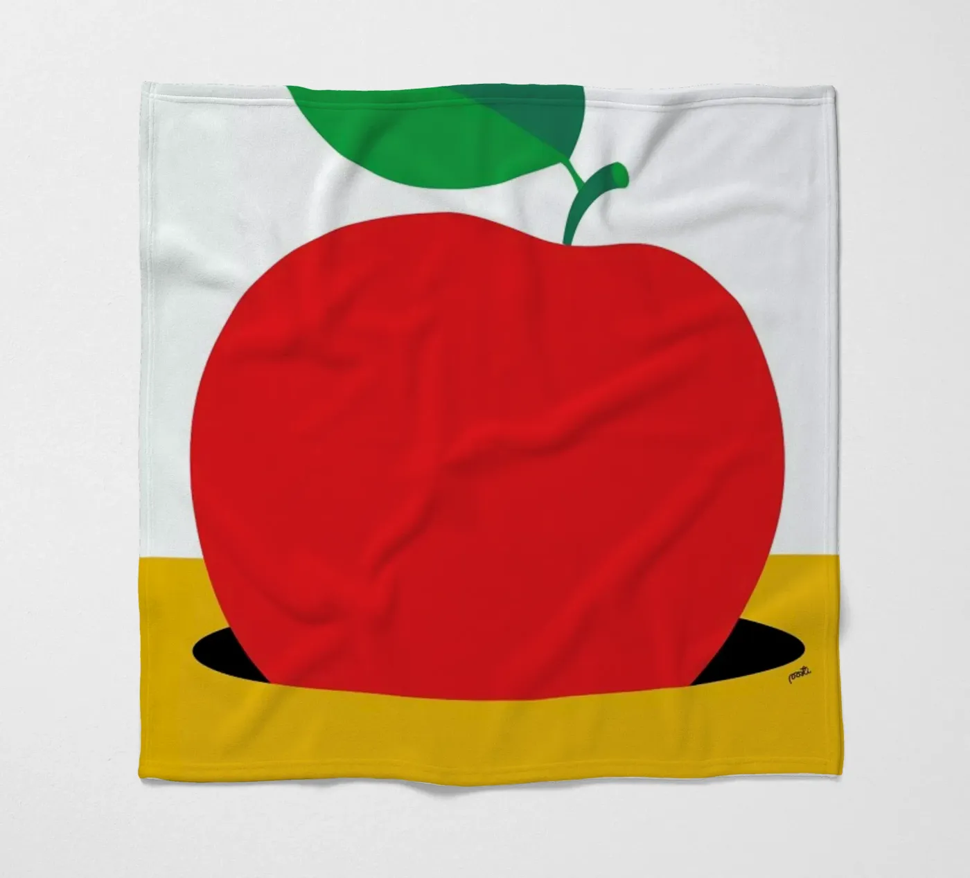 Apple 2 Fleecedecke von Pietari Posti