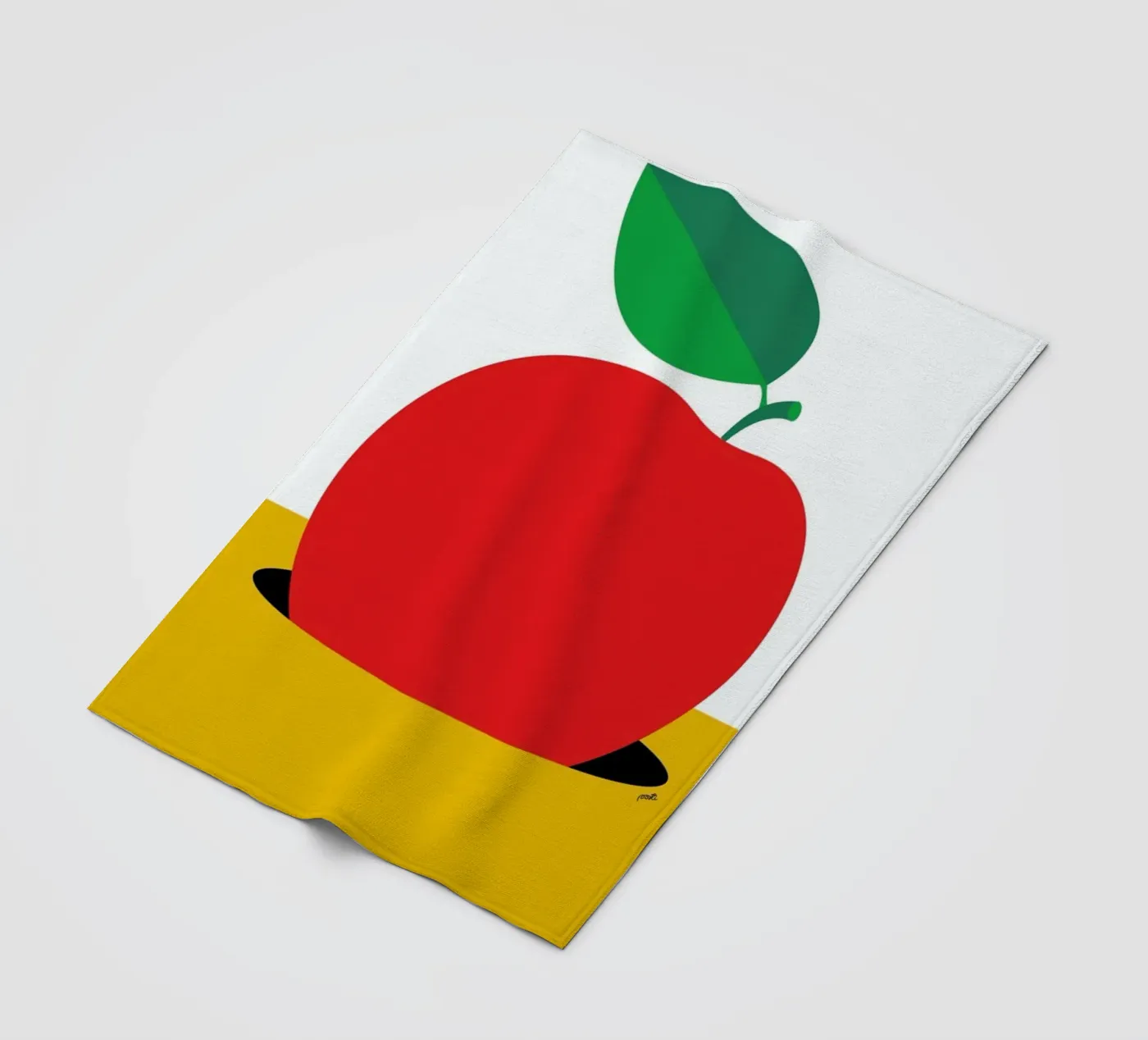 Apple 2 Fleecedecke von Pietari Posti