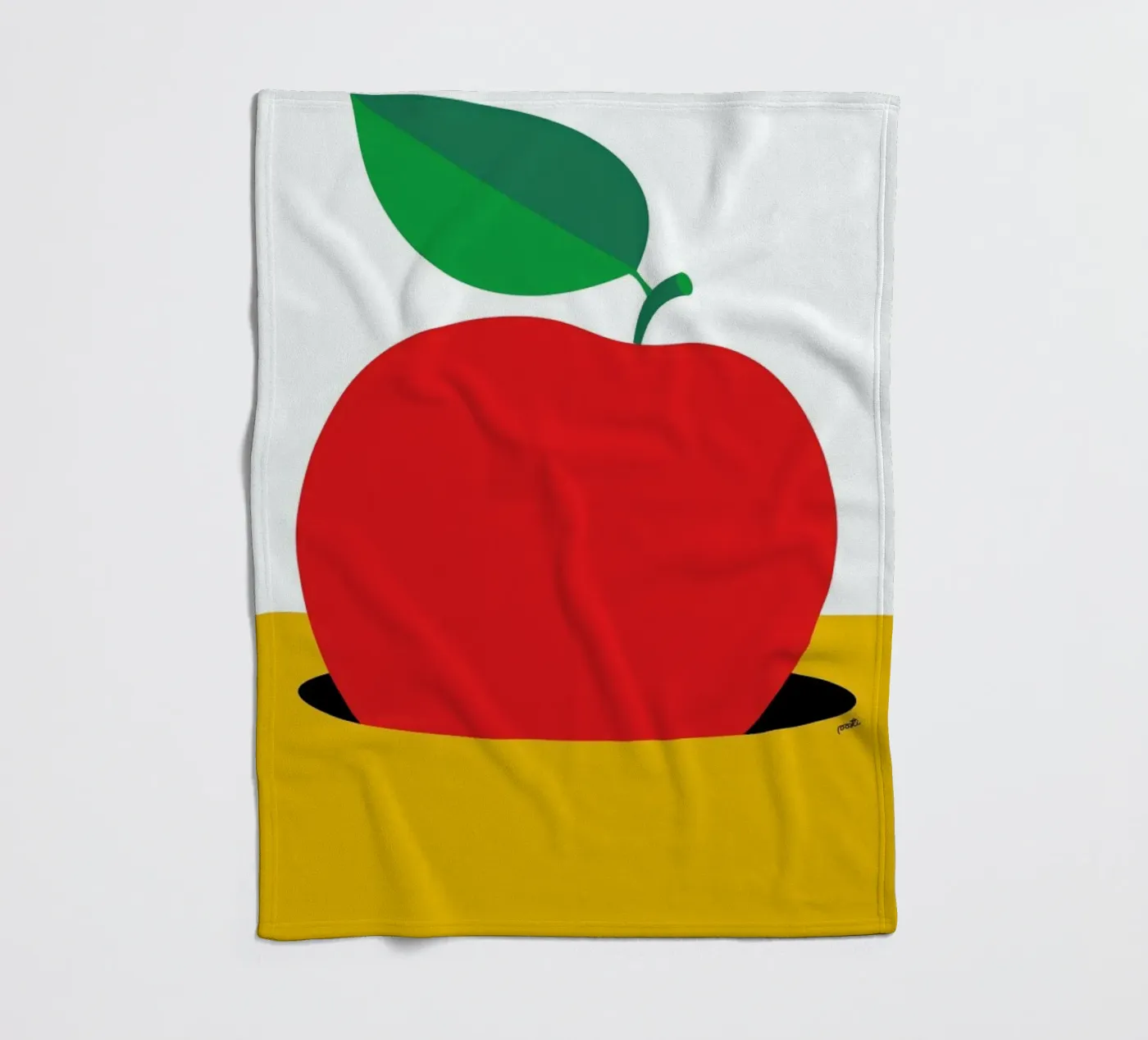Apple 2 Fleecedecke von Pietari Posti
