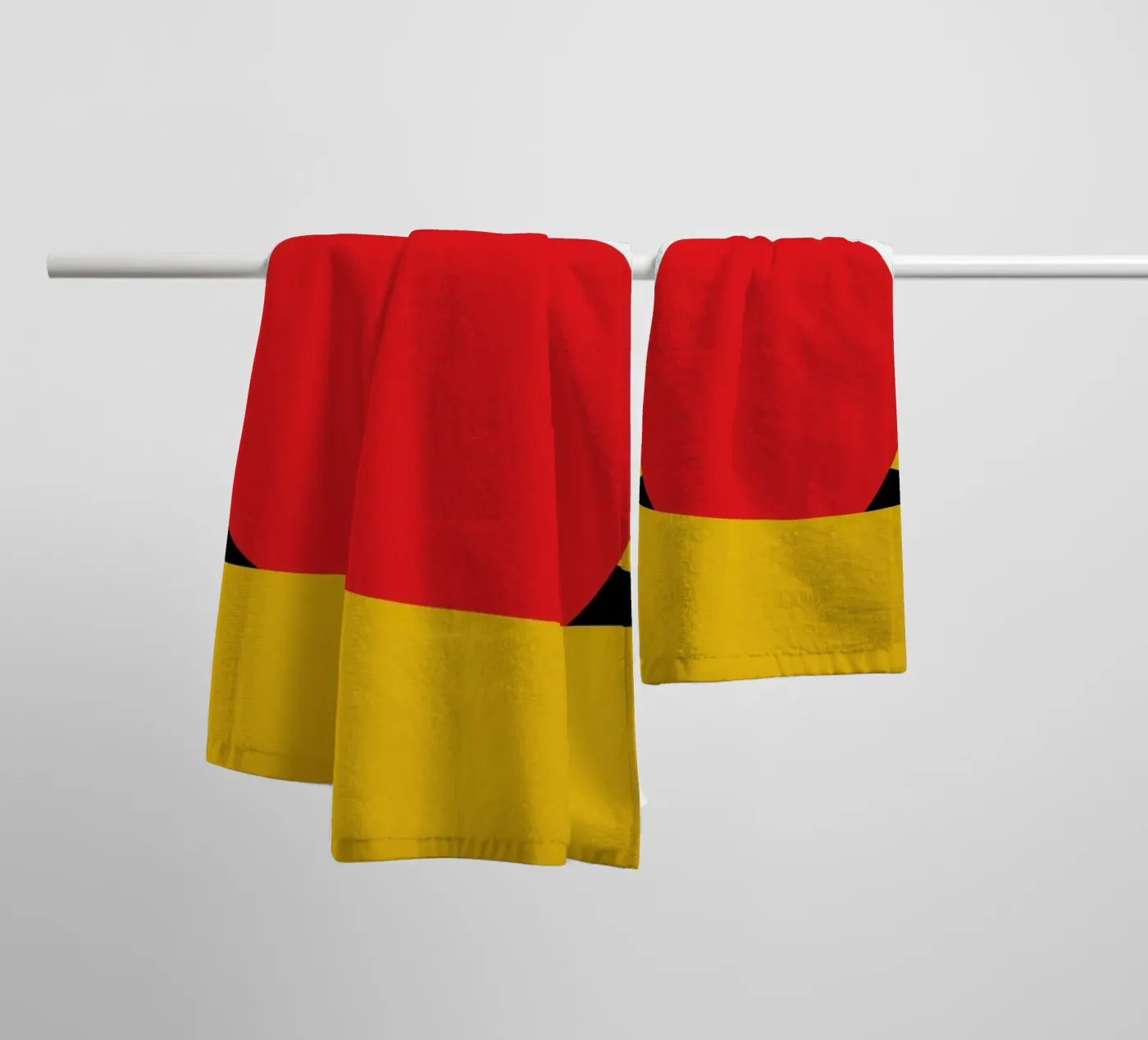 Apple 2 towel by Pietari Posti