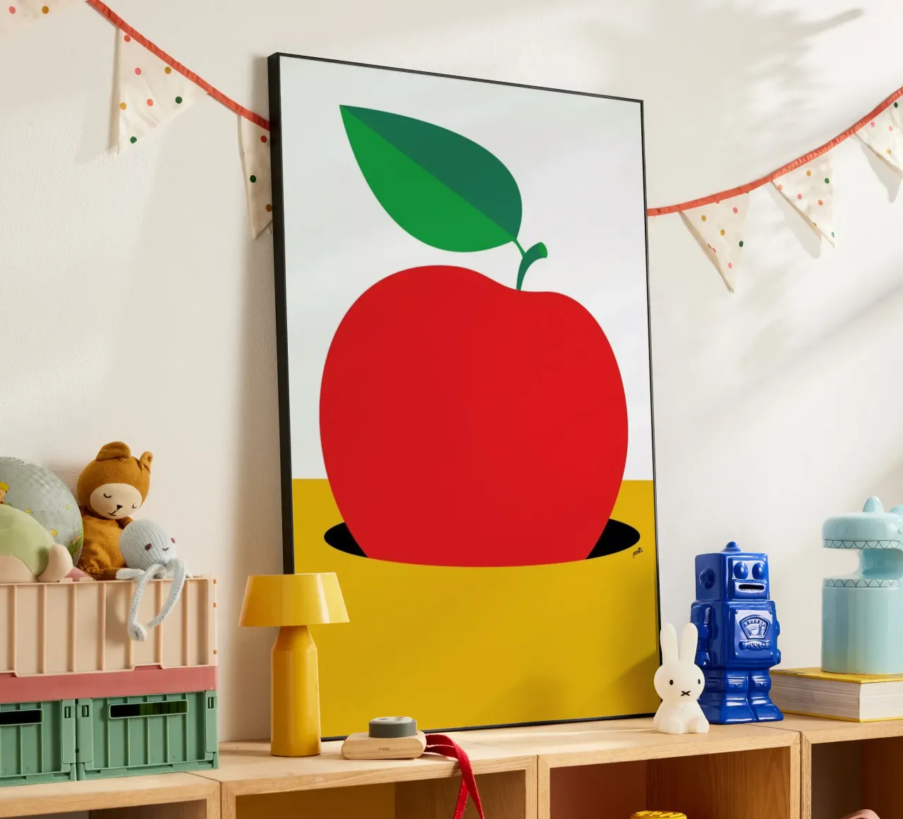 Apple 2 alluminio dibond da Pietari Posti