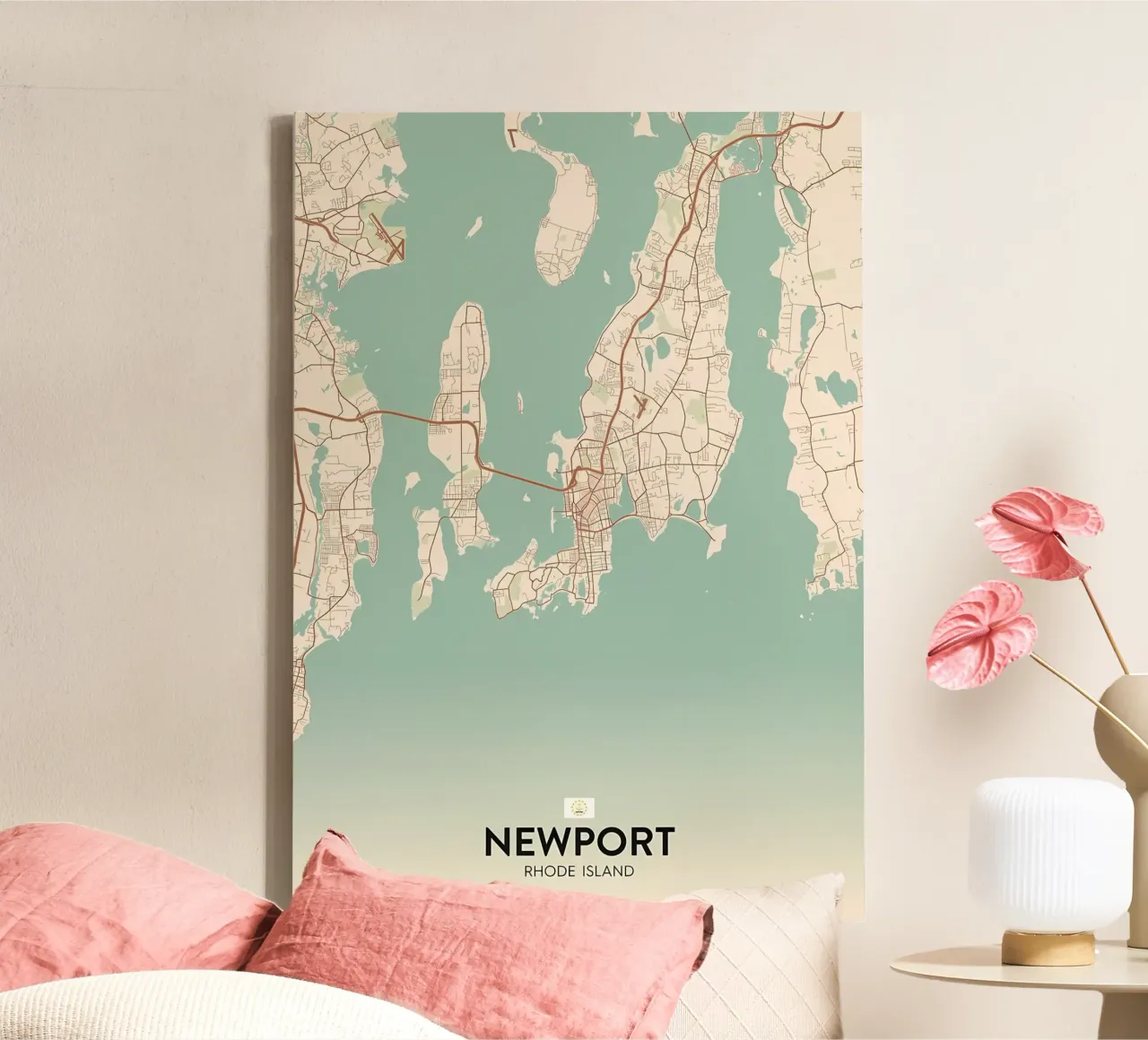 Newport RI canvas by Jacob W MICKELSON