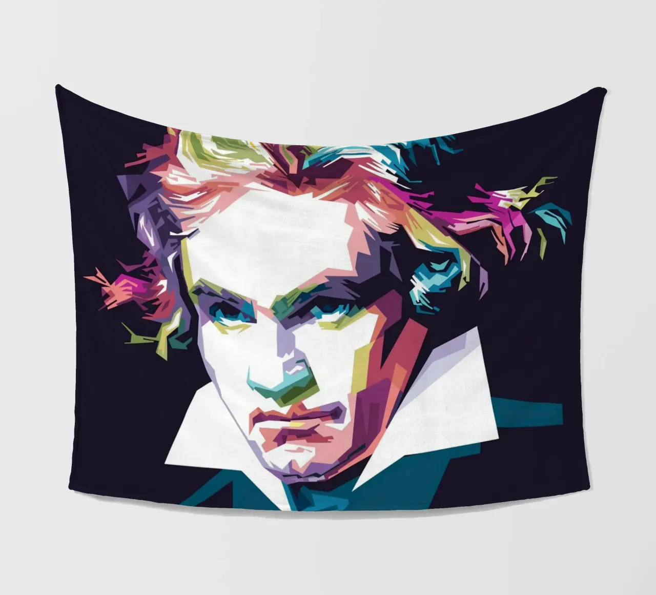 Beethoven in stile WPAP coperta in pile da Alkahfsmart
