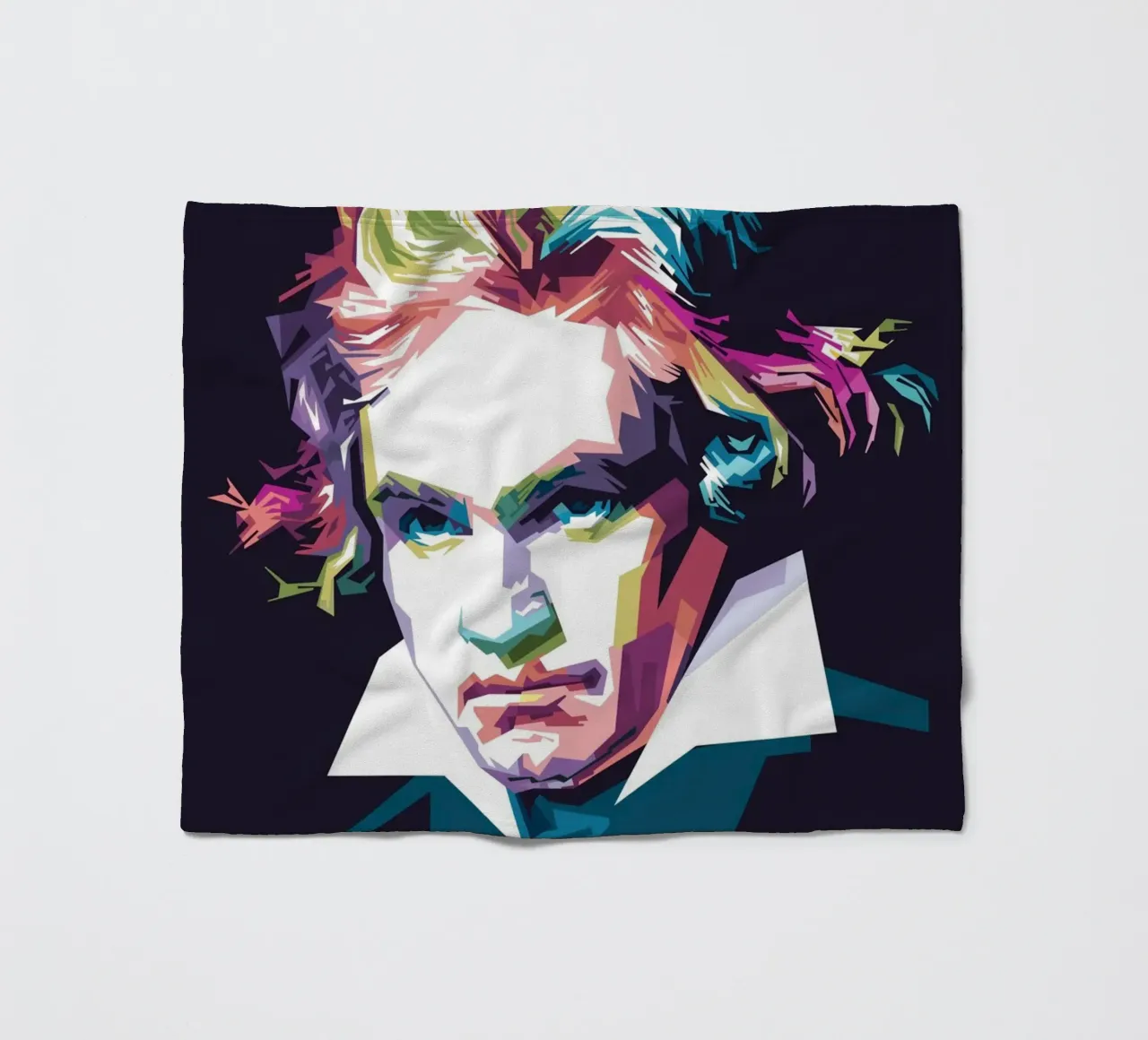 Beethoven in stile WPAP coperta in pile da Alkahfsmart