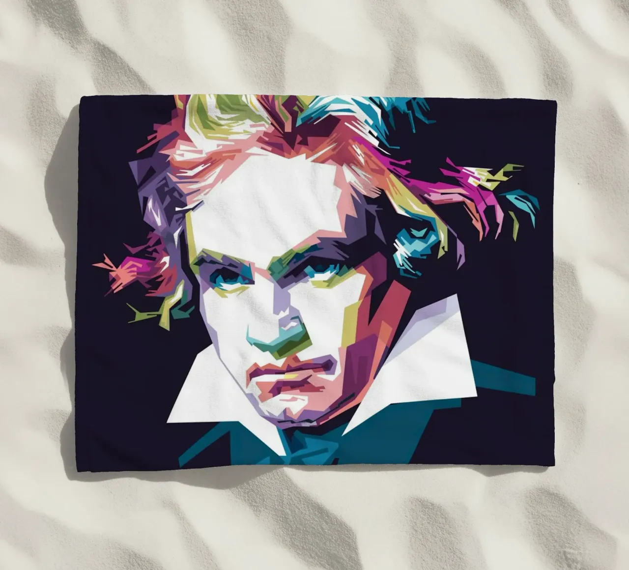 Beethoven in stile WPAP telo mare da Alkahfsmart