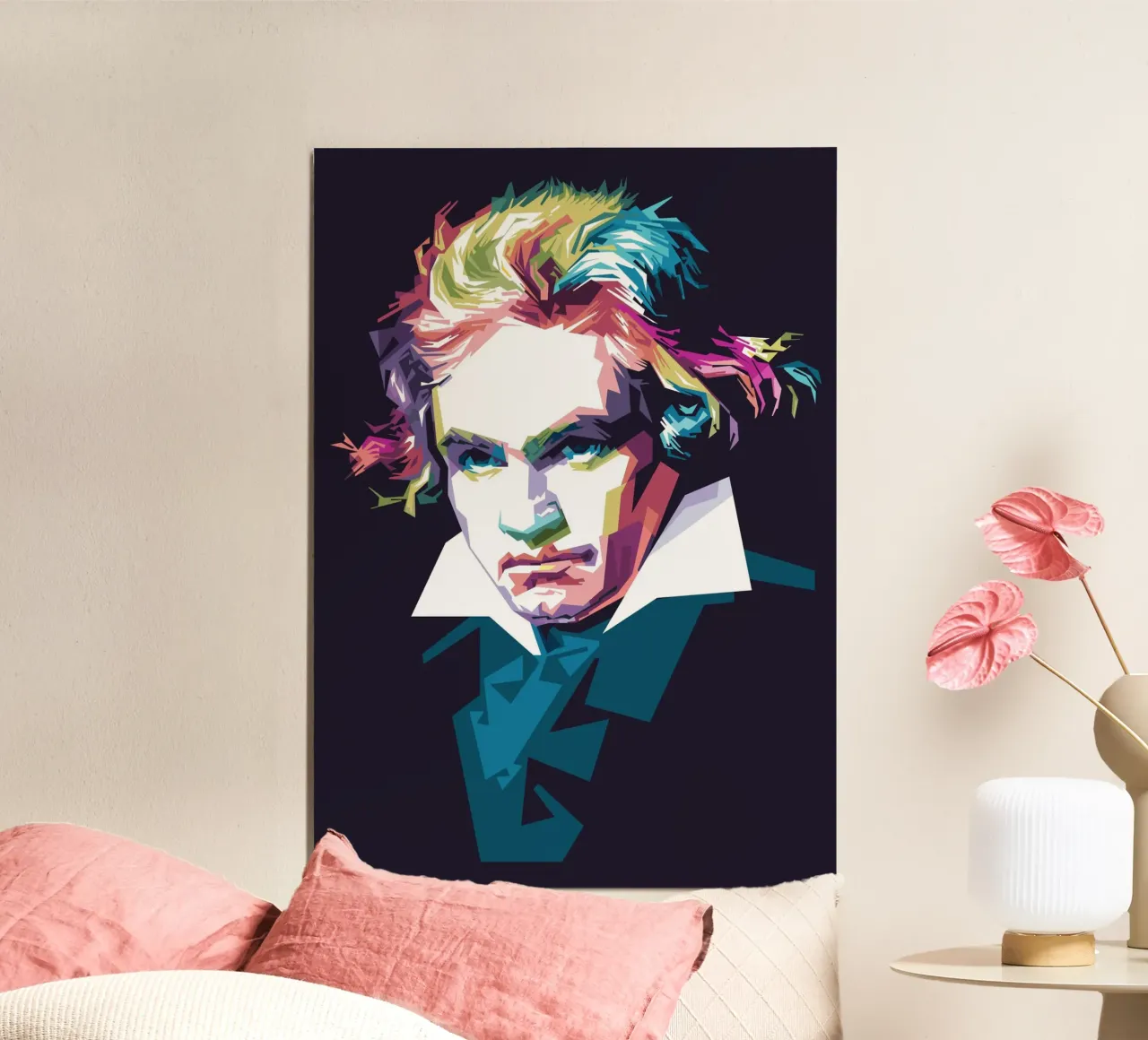 Beethoven in stile WPAP carta hahnemühle da Alkahfsmart