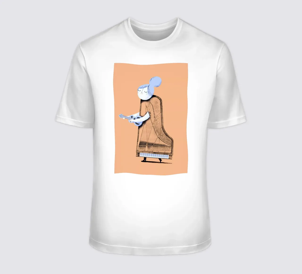 Lady in G Major t-shirt da Jacques Maes
