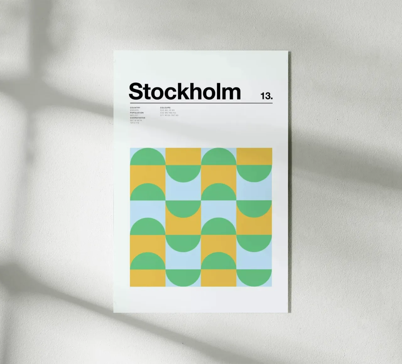 Stockholm plexiglass da Nick Barclay