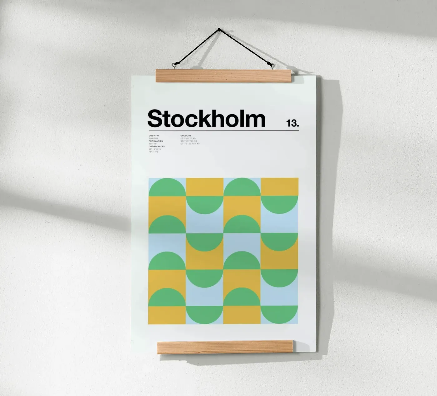 Stockholm poster da Nick Barclay