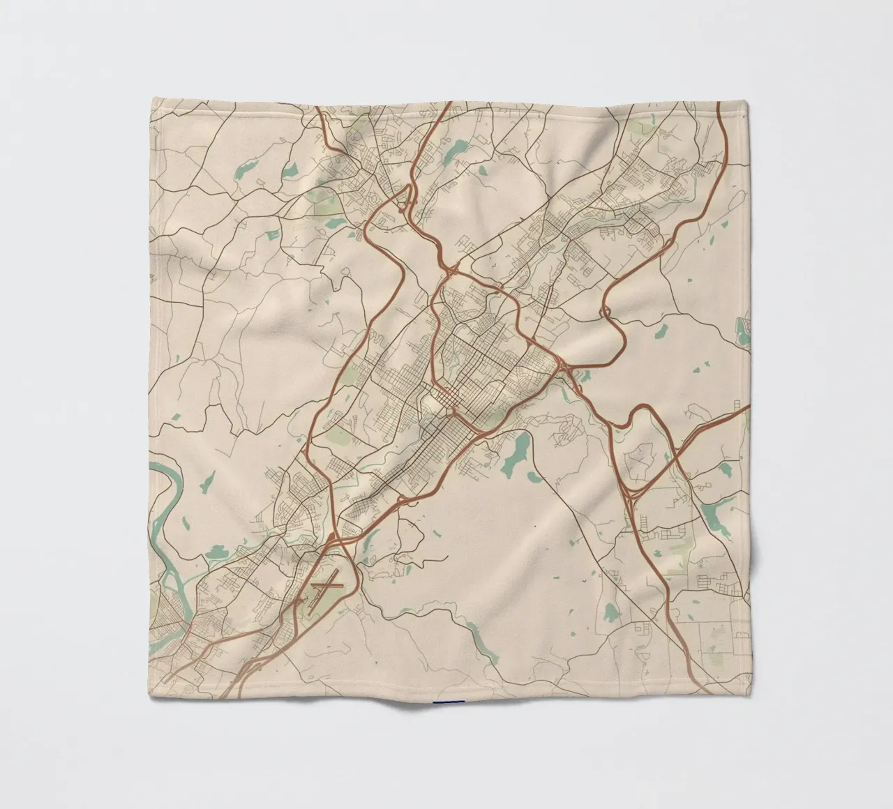 Scranton PA coperta in pile da Jacob W MICKELSON