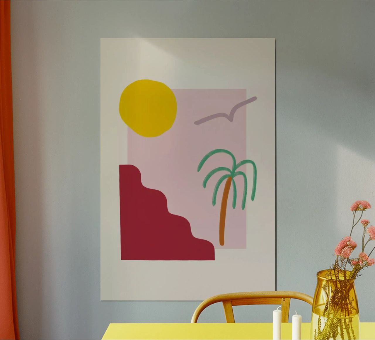 By the Sea Poster von Galaxy Eyes