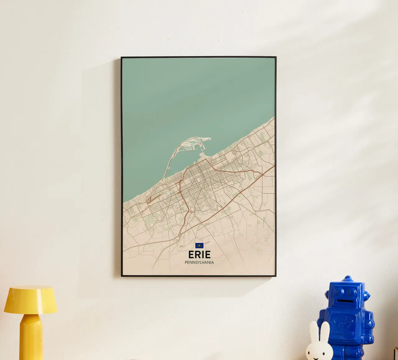 Erie PA alu-dibond by Jacob W MICKELSON