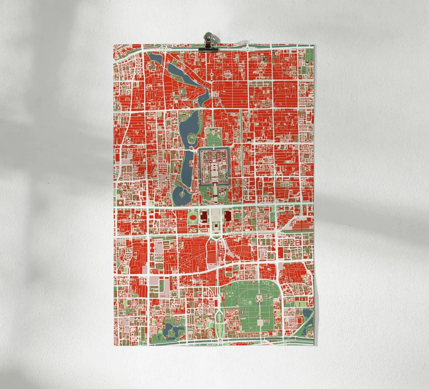 Beijing Classic poster da Planos Urbanos
