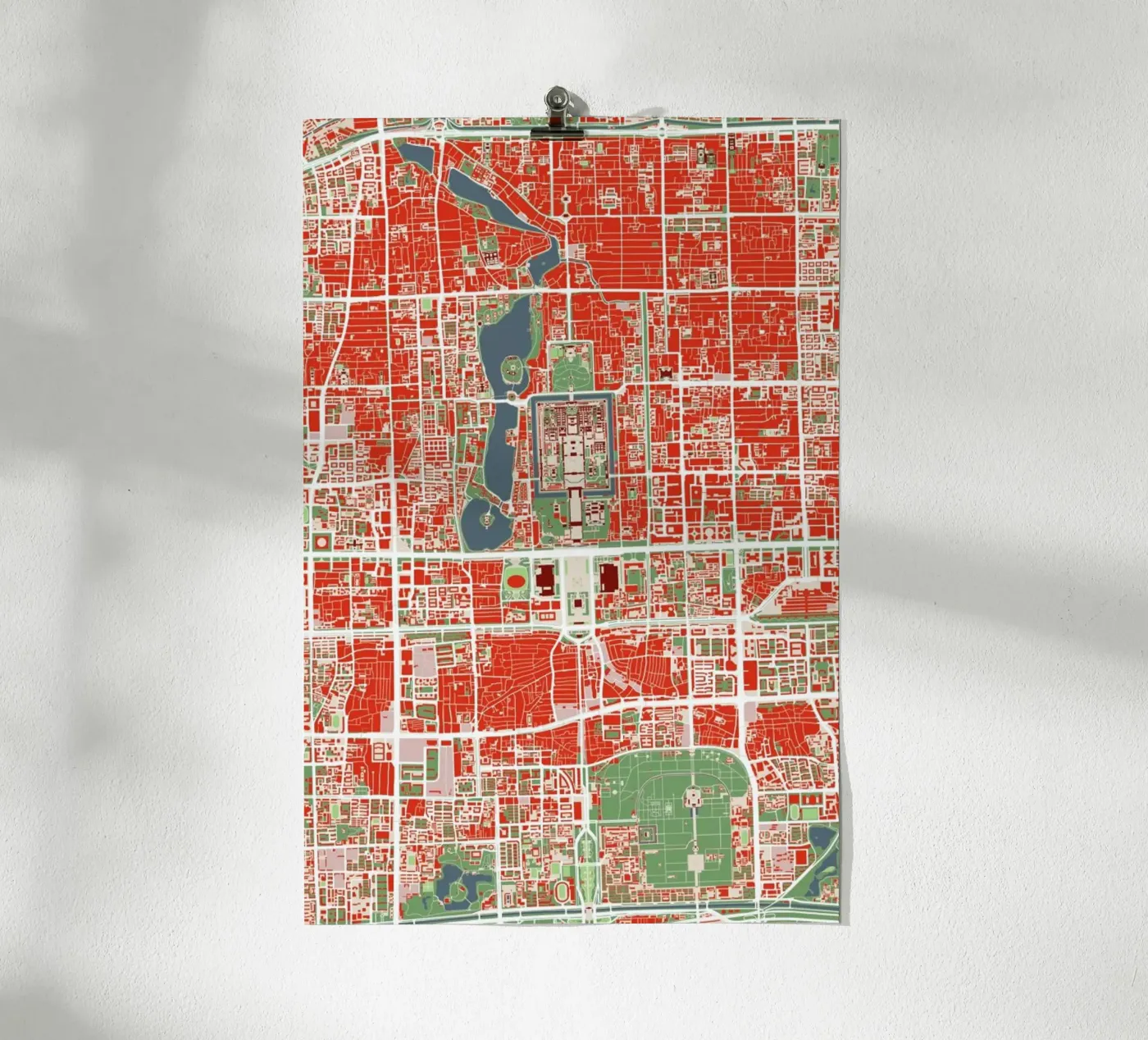 Beijing Classic poster da Planos Urbanos