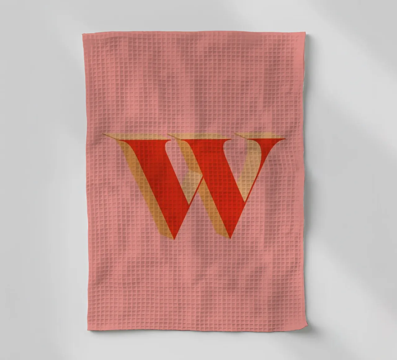 Red W torchon de daylight design studio