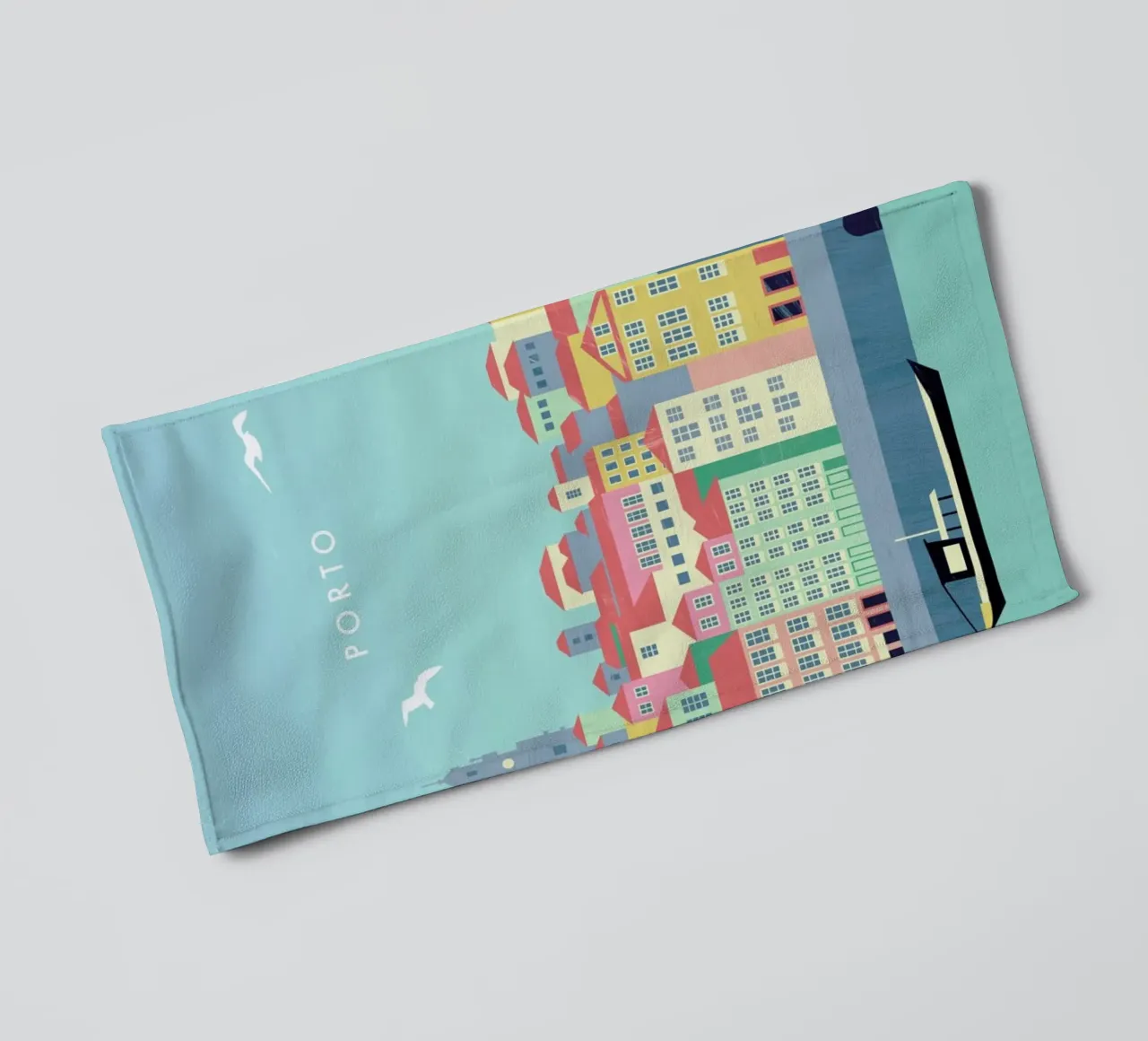 Porto towel by Katinka Reinke