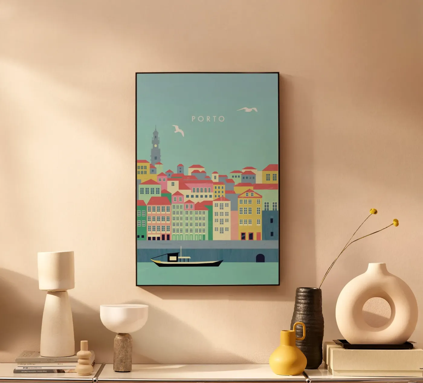 Porto acrylic glass by Katinka Reinke