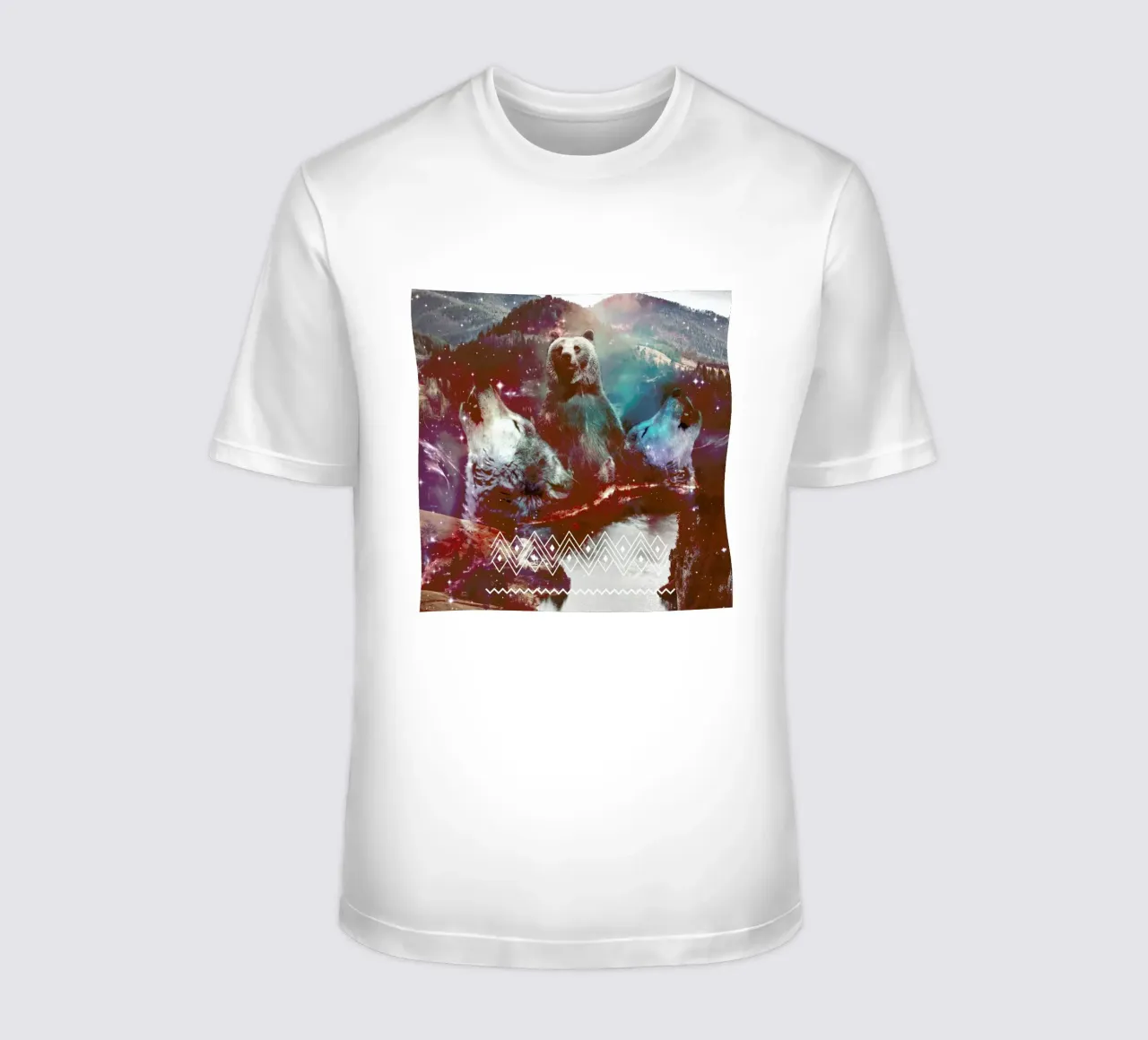Bear in the Woods t-shirt da Kris Tate