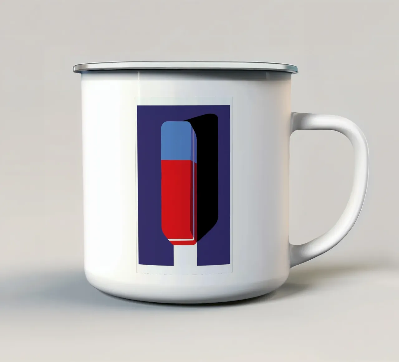 Erase tazza in smalto da Pietari Posti