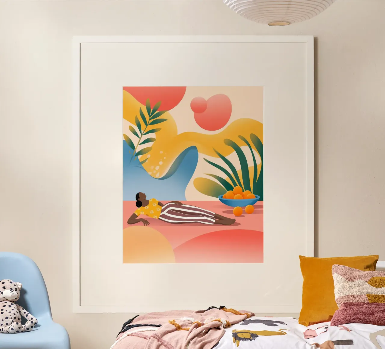Beatitudine da sogno al tramonto poster da Color Oblivion